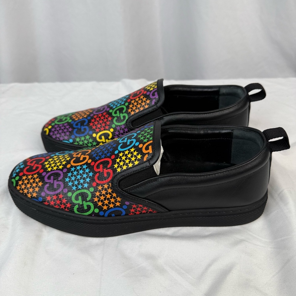 Gucci Psychedelic Slip-On Men's Shoes - Picture 4 of 9